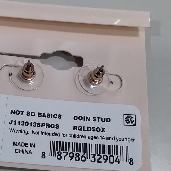 Patricia Nash Ancient Coin Stud Earrings NEW - Picture 5 of 7